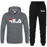 Men's Tracksuit 2 sets of new fashion jacket sportswear men's sweatpants hoodies spring and autumn men's brand hoodies pants